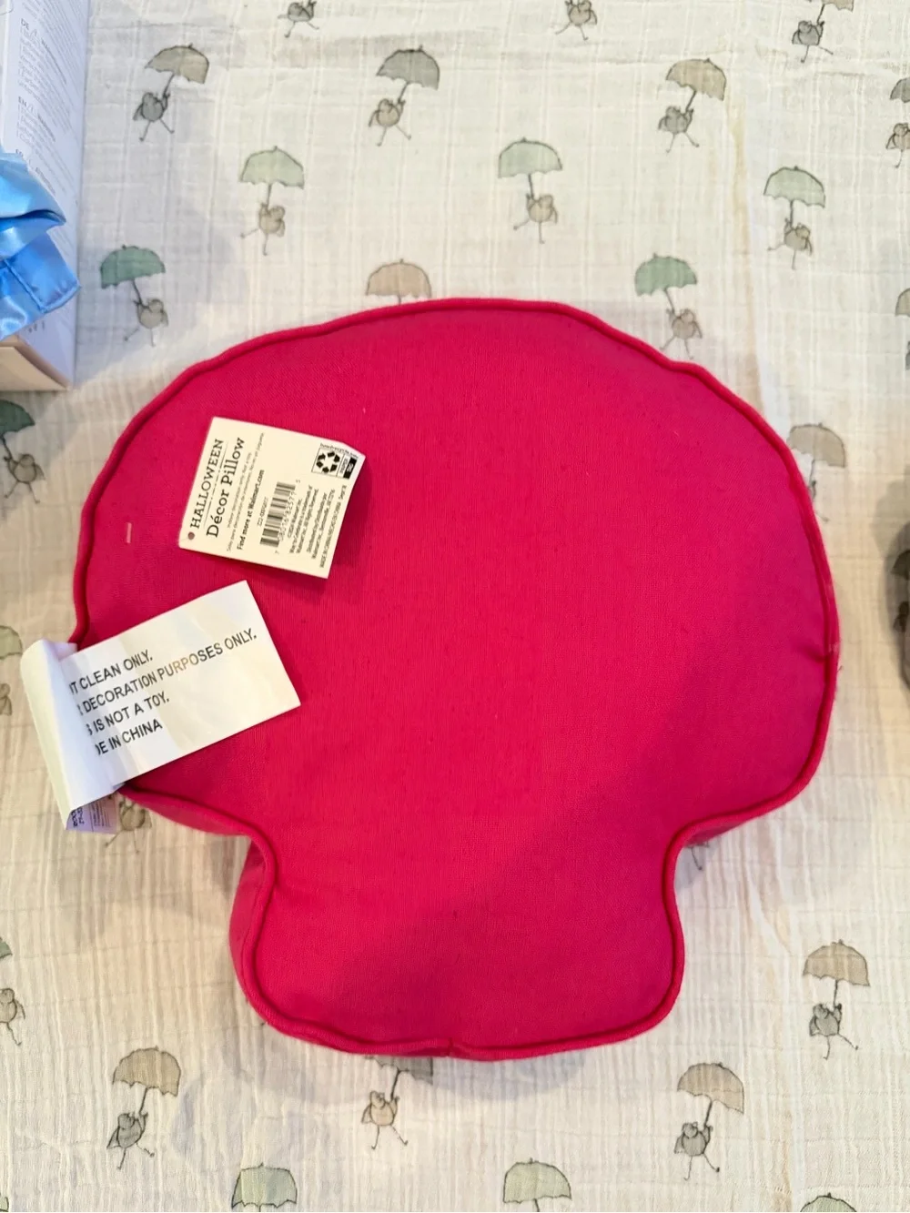 Sugar skull pillow nwt